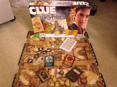 clue harry potter board game.